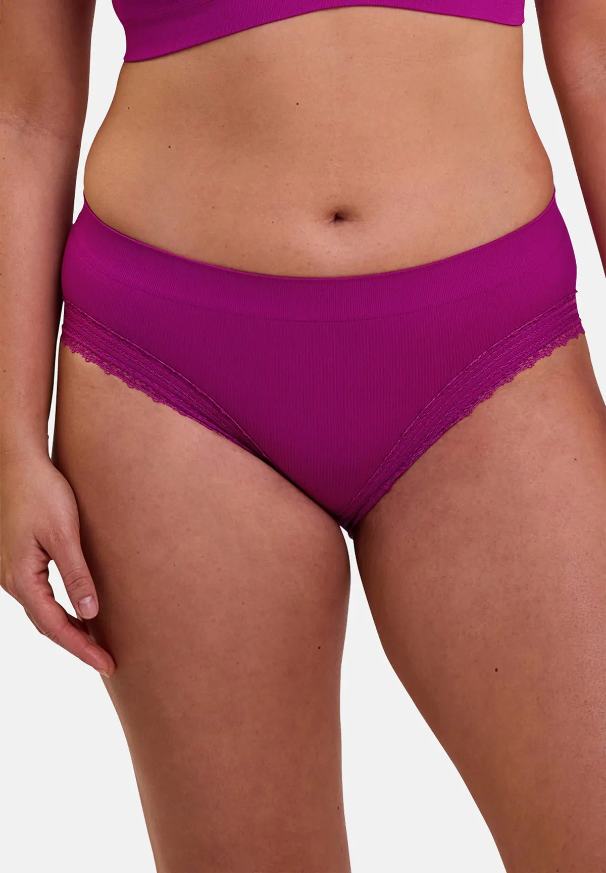 Slip Agathe Roos Fuchsia