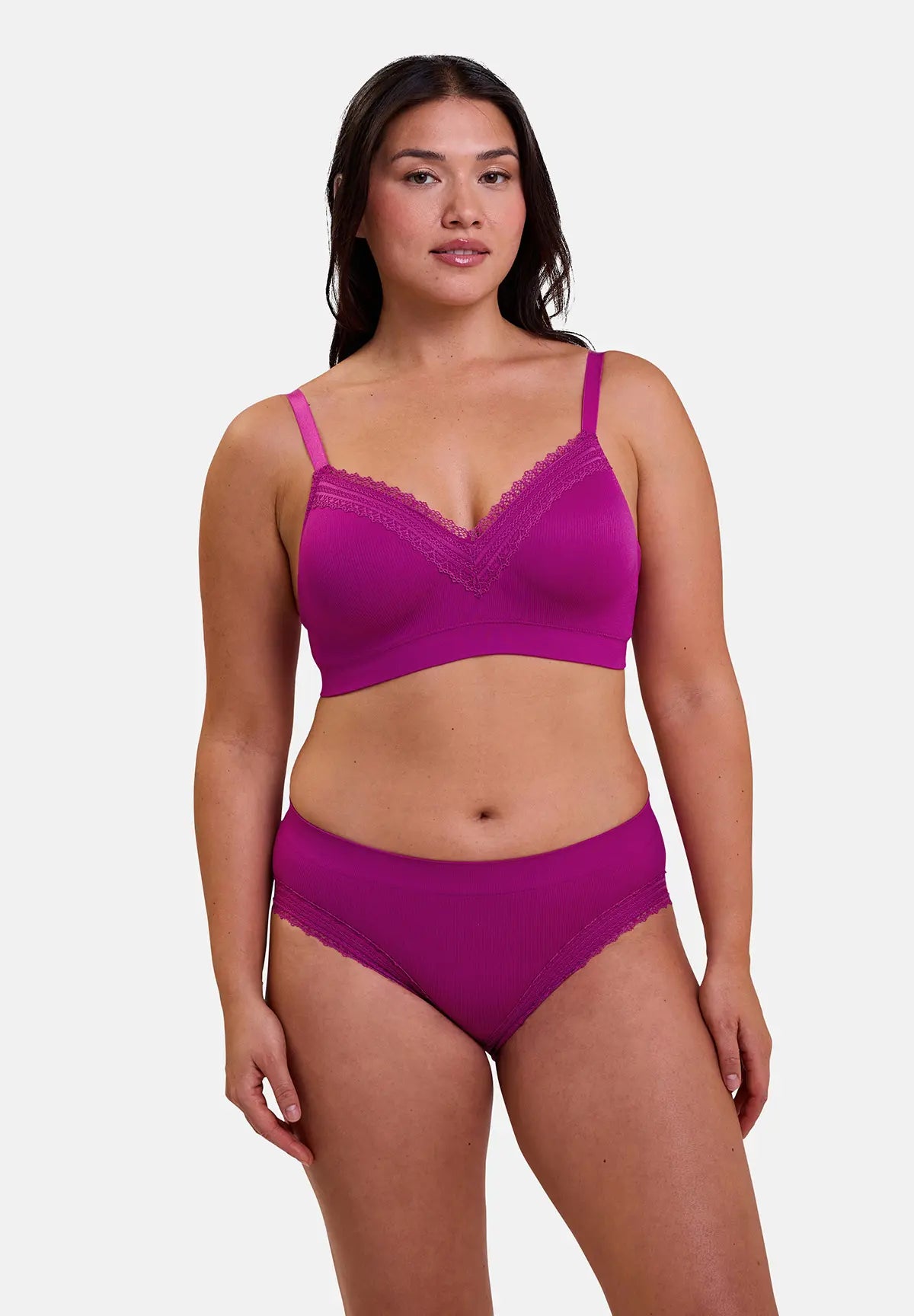 Slip Agathe Rose Fuchsia