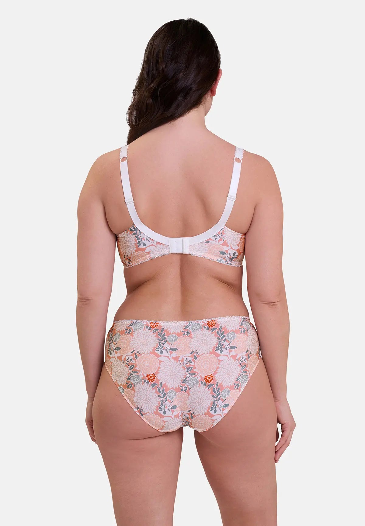 Briefs Aurélie Light Dahlia Print